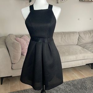 Top Shop mini black dress
